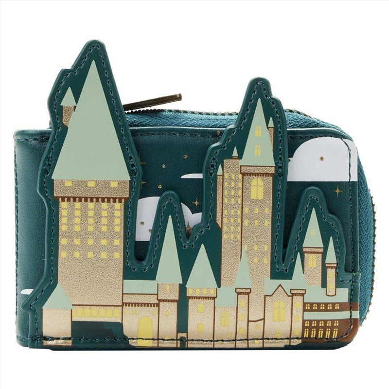 Loungefly Harry Potter - Golden Hogwarts Accordion Purse