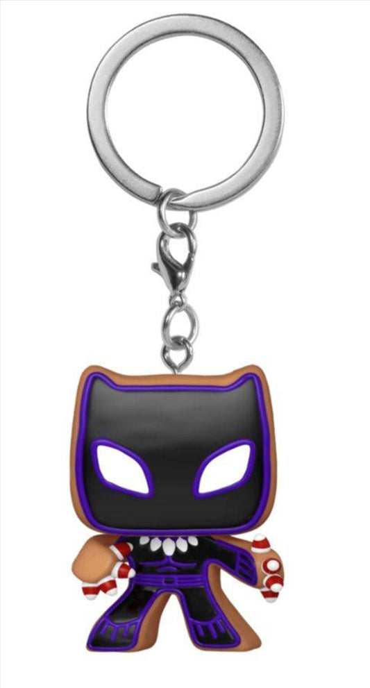 Marvel Comics - Black Panther Holiday US Exclusive Pop! Keychain [RS]