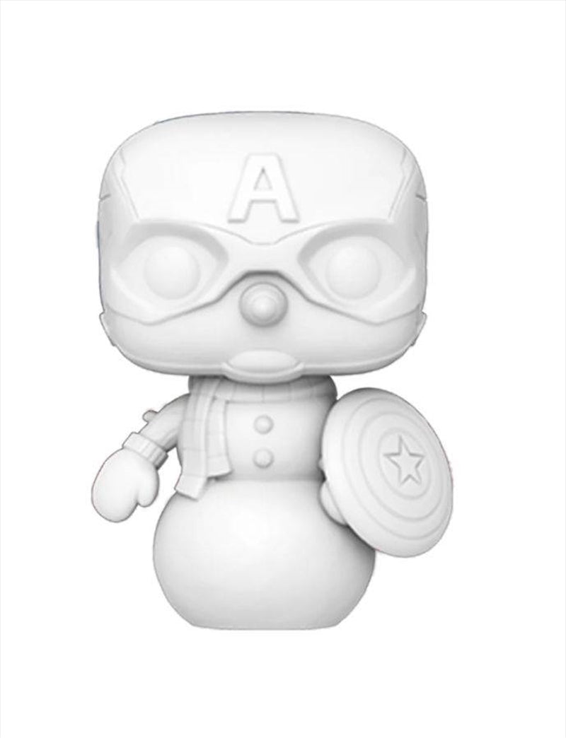 Marvel Comics - Captain America Holiday DIY US Exclusive Pop! Vinyl [RS]