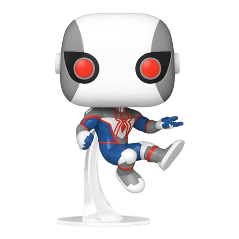 Spiderman - Spiderman (White & Blue) Pop! Vinyl