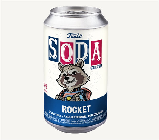 Guardians of The Galaxy 3 - Rocket Vinyl Soda