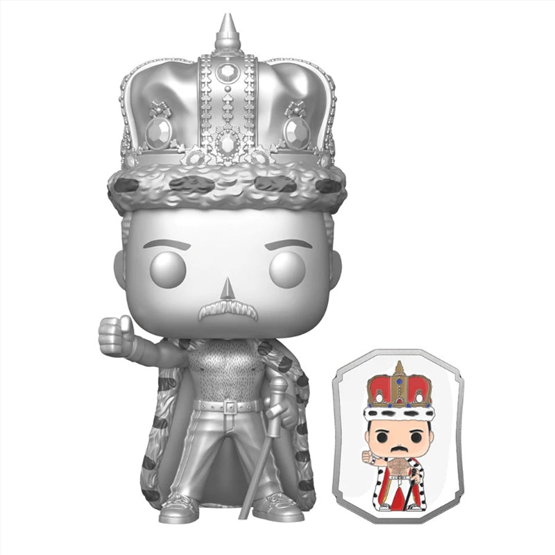 Queen - Freddie Mercury King Pop! w/pin