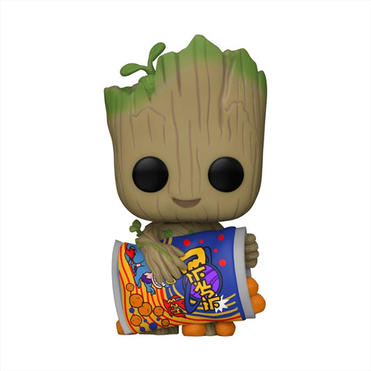 Groot W/Cheese Puffs Flocked