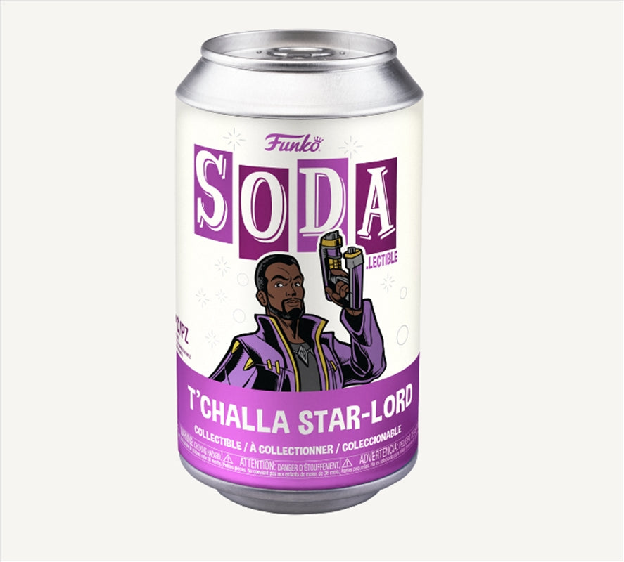 What If - Starlord T'Challa Vinyl Soda