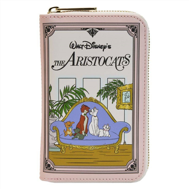 Loungefly Aristocats (1970) - Book Zip Around Purse