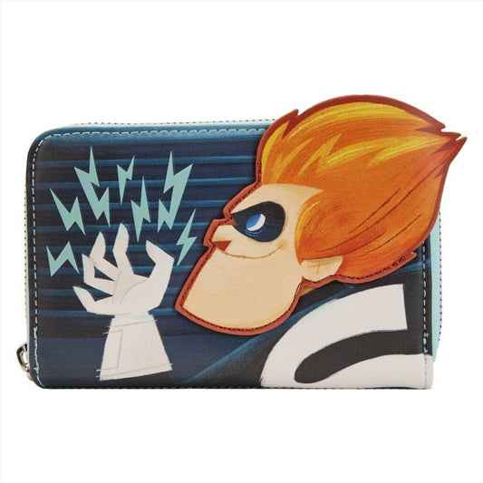 Loungefly Incredibles - Syndrome Glow Zip Around Wallet