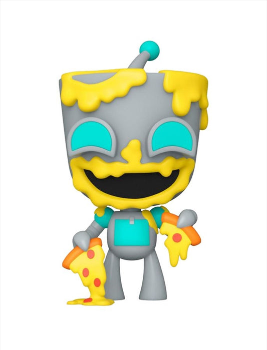 Invader Zim - GIR eating Pizza US Exclusive Pop! Vinyl [RS]