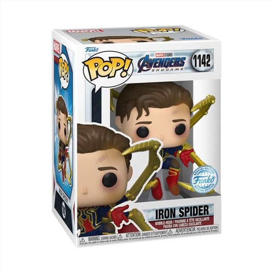 Avengers 4: Endgame - Spider-Man Unmasked US Exclusive Pop! Vinyl [RS]