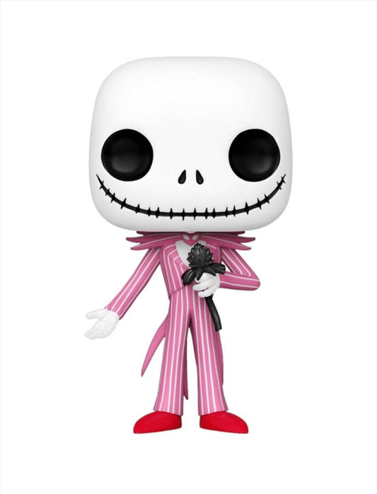 Nightmare Before Christmas - Jack with Pink & Red Suit US Exclusive Pop! Vinyl [RS]