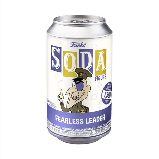 Rocky & Bullwinkle - Fearless Leader Vinyl Soda