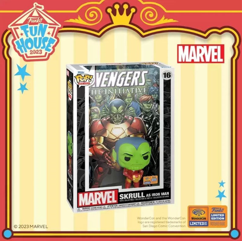 Marvel Comics - Iron Man Skrull Pop! Comic Cover