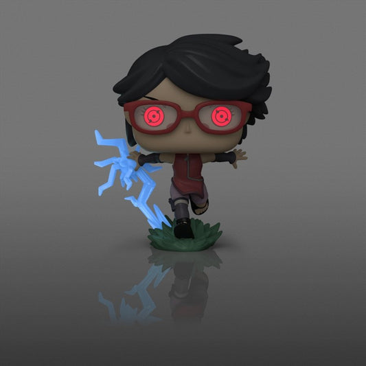 Boruto - Sarada with Sharingan Glow US Exclusive Pop! Vinyl [RS]