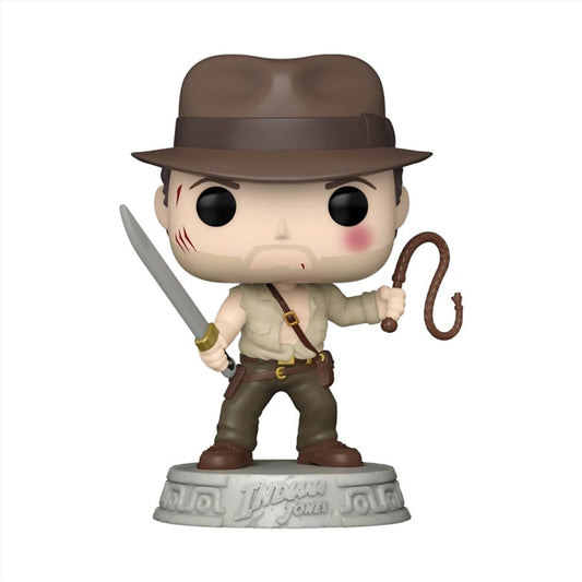 Indiana Jones and the Temple of Doom - Indiana Jones (with Whip) Pop! Vinyl