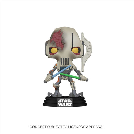 Star Wars: Battlefront II - Grievous Battle Damaged US Exclusive Pop! [RS]