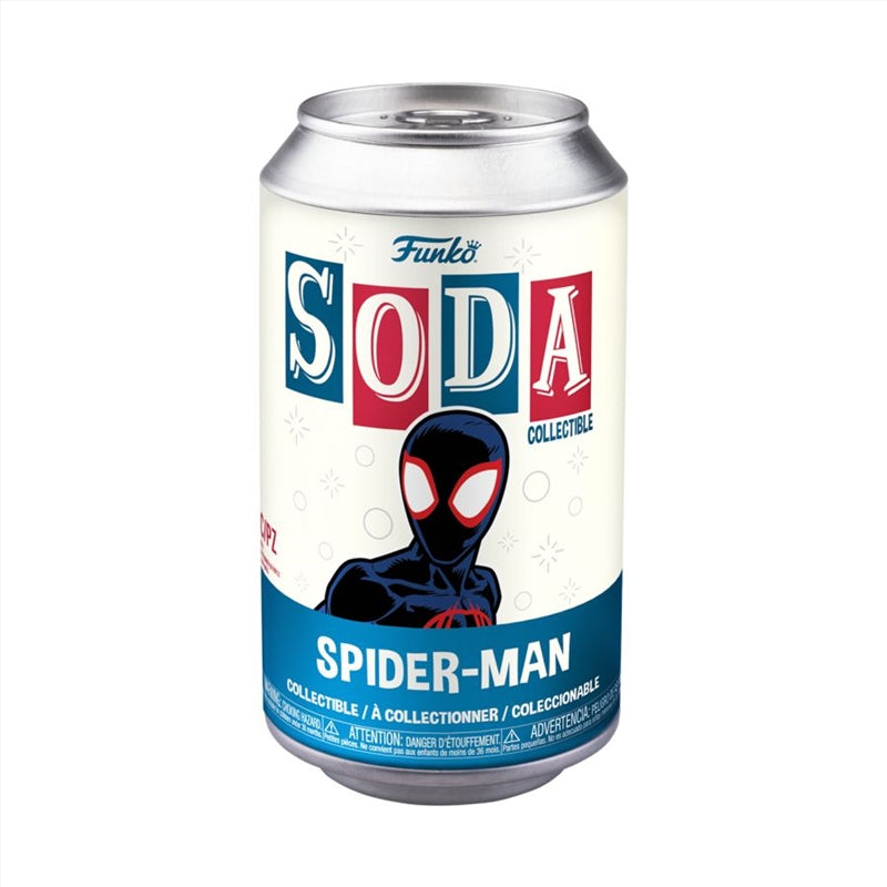 SpiderMan: Accross the Spider-Verse - Spider-Man Vinyl Soda