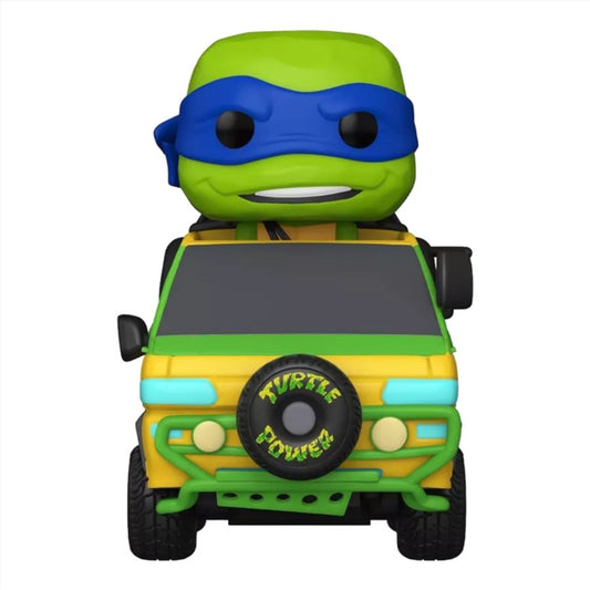 Teenage Mutant Ninja Turtles: Mutant Mayhem - Leonardo in Turtle Van US Exclusive Pop! Ride [RS]