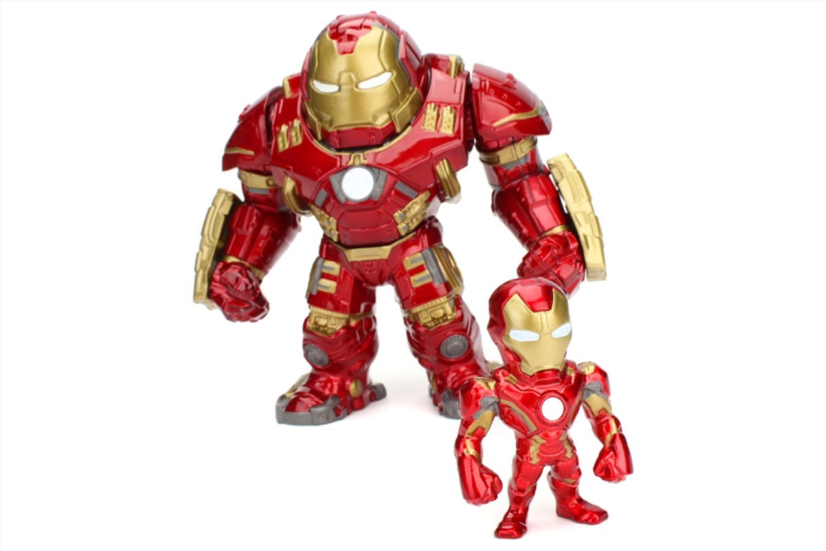 Avengers: Age of Ultron - Hulkbuster 6" & Iron Man 2.5" MetalFig 2-Pack