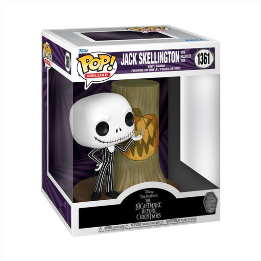 The Nightmare Before Christmas - Jack with Halloween Town Door 30thAnniversary Pop! Deluxe