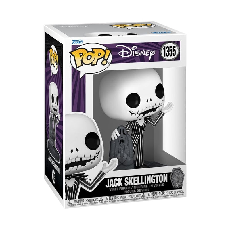 The Nightmare Before Christmas - Jack with Gravestone 30th Anniversary Pop! Vinyl