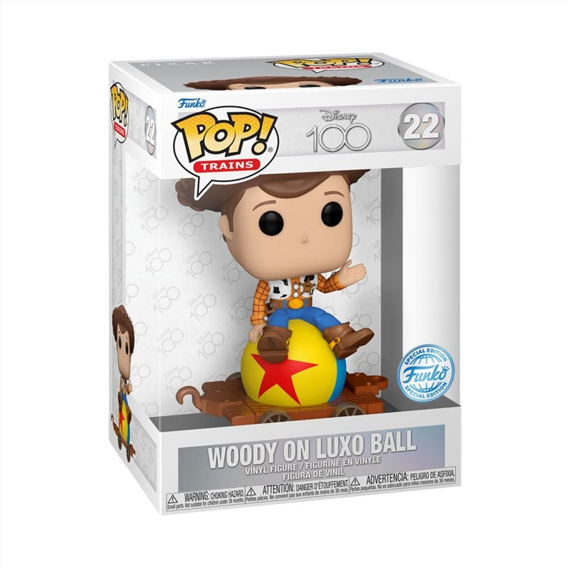 Disney: D100 - Woody US Exclusive Pop! Train Carriage [RS]