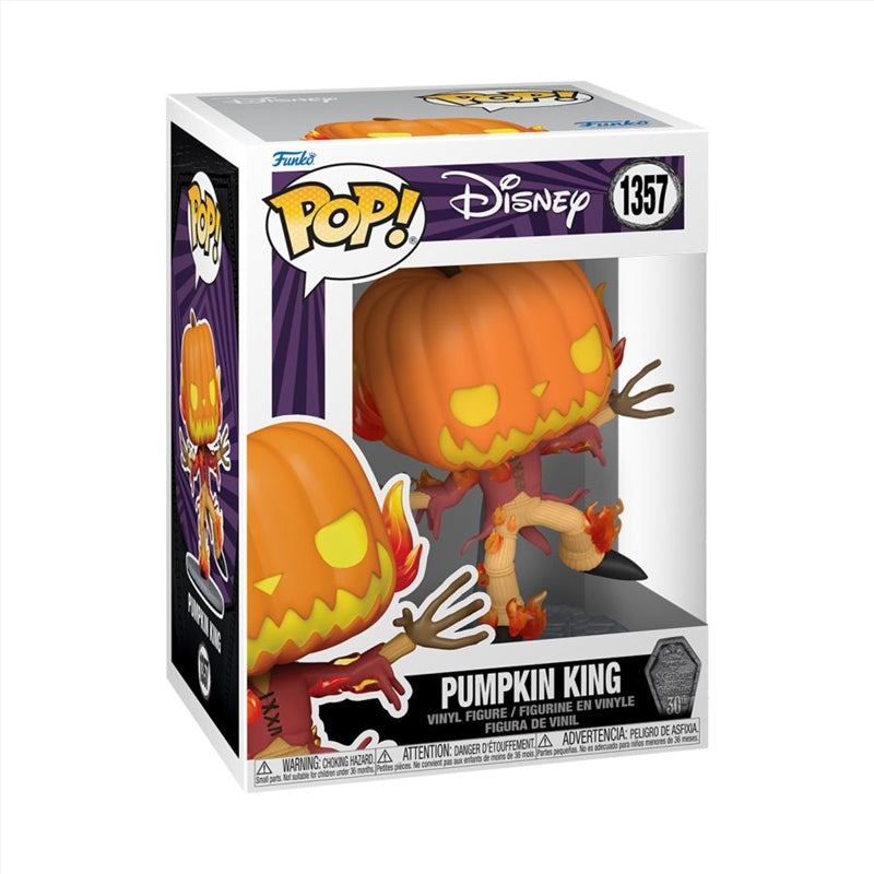 The Nightmare Before Christmas - Pumpkin King 30th Anniversary Pop! Vinyl