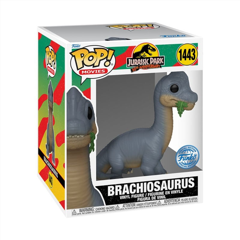 Jurassic Park - Brachiosaurus US Exclusive 6" Pop! Vinyl [RS]