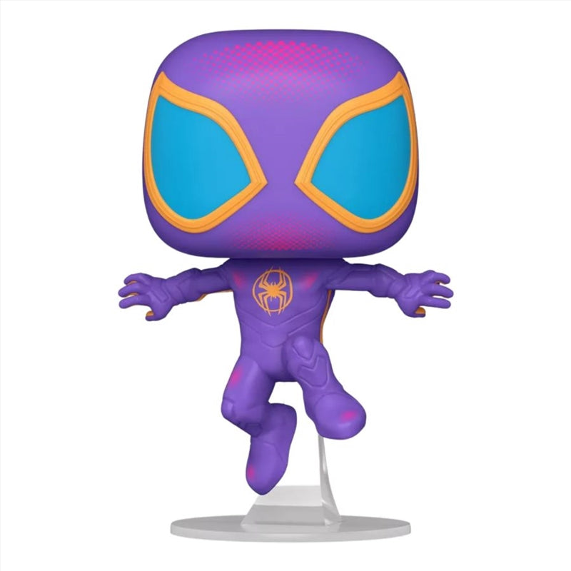 Spider-Man: Across the Spider-Verse - Spider-Man US Exclusive Blacklight 10" Pop! Vinyl [RS]