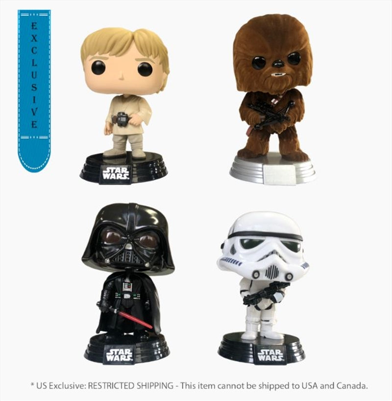 Star Wars - New Classics Exclusive Pop! Vinyl 4-Pack [RS]