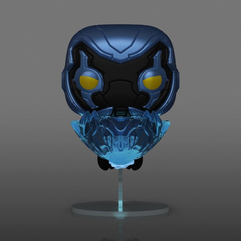 Blue Beetle (2023) - Blue Beetle in Flight Glow US Exclusive Pop! Vinyl [RS]