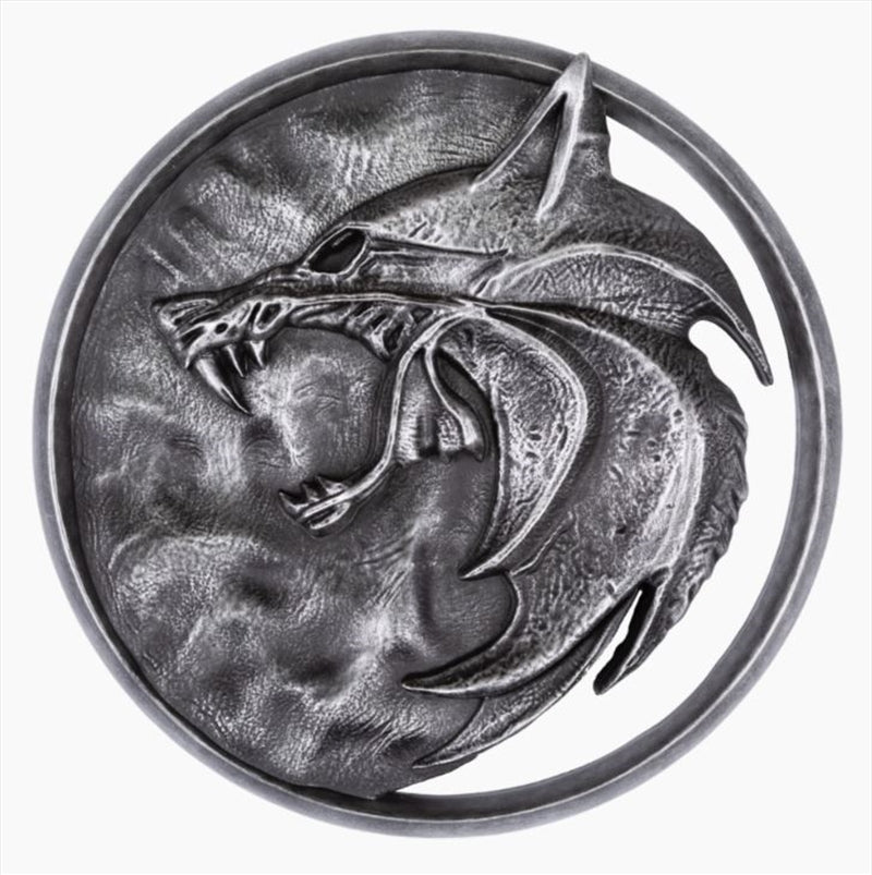 The Witcher (TV) - Wolf Medallion Wall Plague Prop