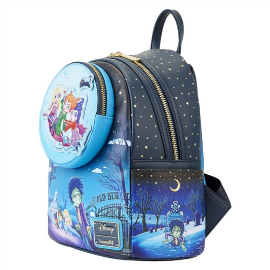 Loungefly Hocus Pocus - Poster Glow Mini Backpack