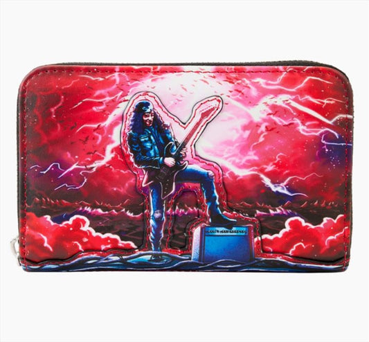 Loungefly Stranger Things - Eddie Munson Tribute Glow Zip Around Wallet