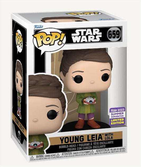 Star Wars: Obi Wan Kenobi - Leia w/Lola Pop! SD23