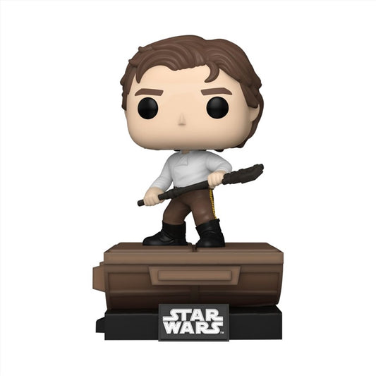 Star Wars: Return of the Jedi - Han Solo US Exclusive Build-A-Scene Pop! Deluxe [RS]