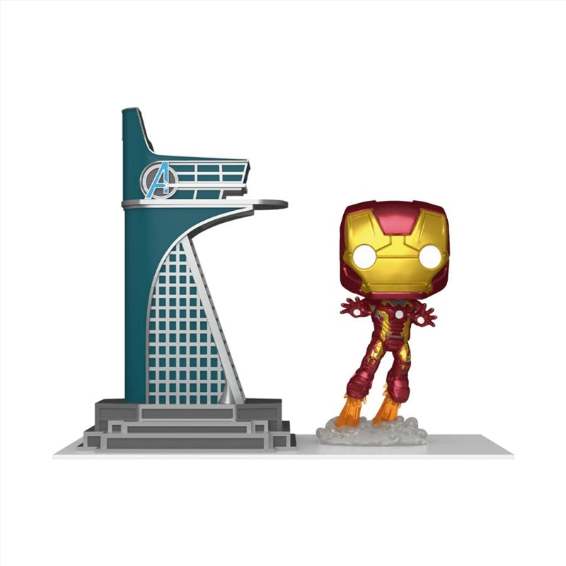 Avengers: Age of Ultron - Avengers Tower & IronMan US Exclusive Glow Pop! Town [RS]