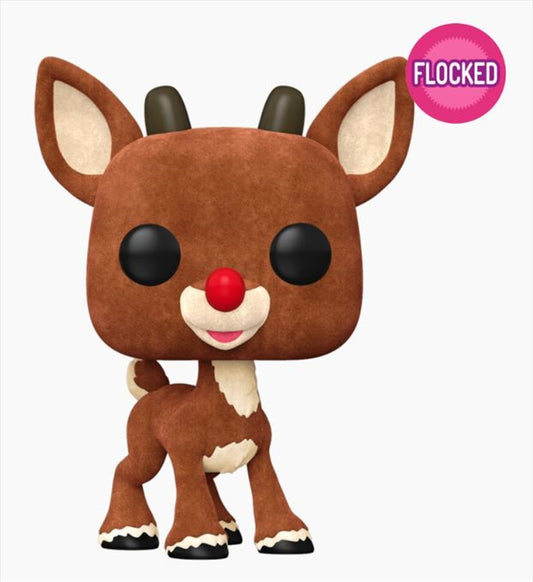 Rudolph - Rudolph US Exclusive Flocked Pop! Vinyl [RS]