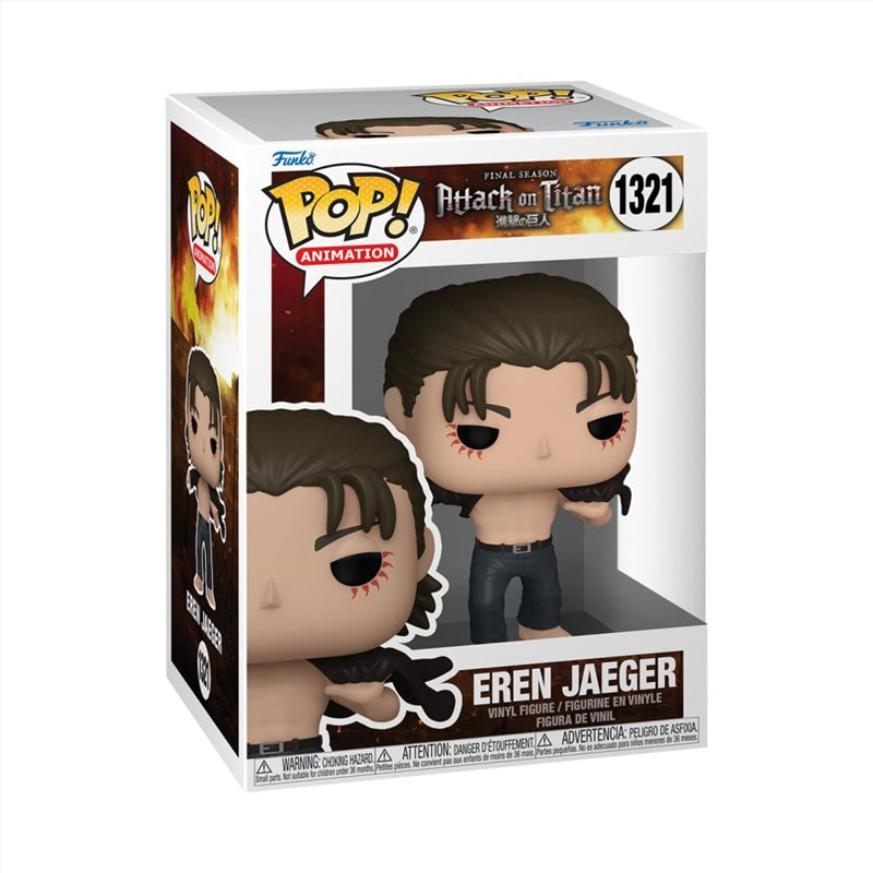 Attack on Titan - Eren Jeager Pop! Vinyl