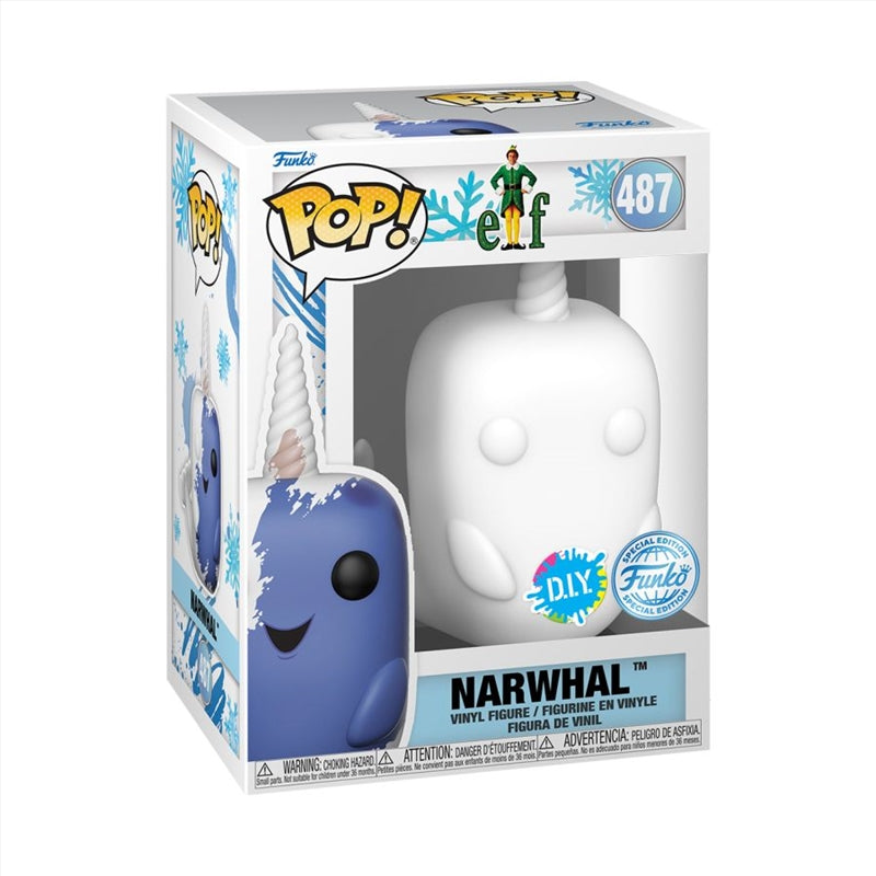Elf - Narwhal US Exclusive DIY Pop! Vinyl [RS]