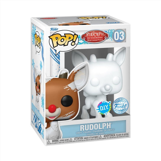 Rudolph - Rudolph US Exclusive DIY Pop! Vinyl [RS]