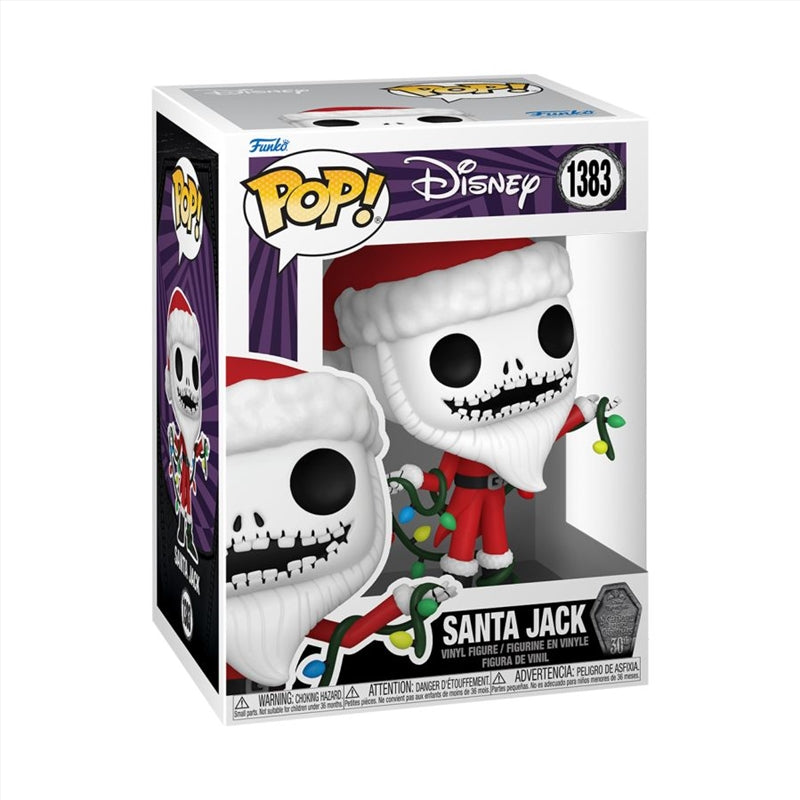 The Nightmare Before Christmas 30th Anniversary - Santa Jack Pop! Vinyl