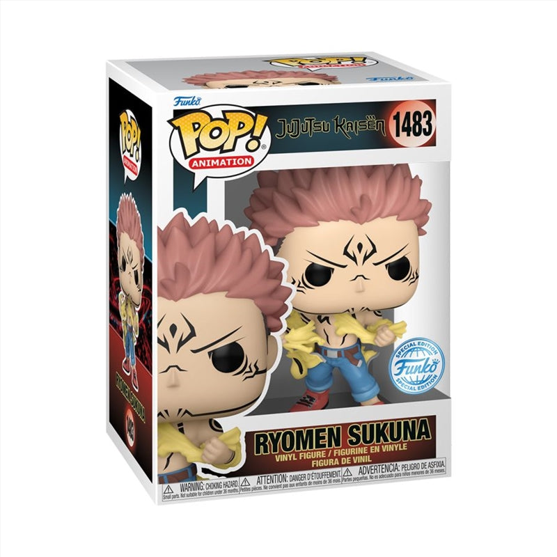 Jujutsu Kaisen - Ryomen Sukuna Pop! Vinyl [RS]