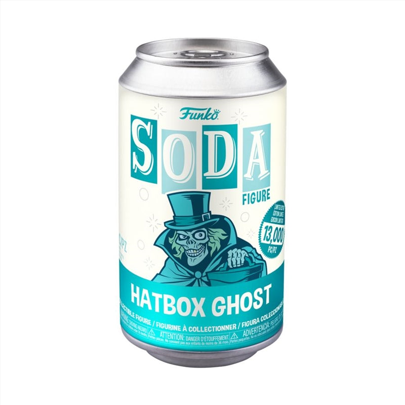 Haunted Mansion - Hatbox Ghost Vinyl Soda [RS]