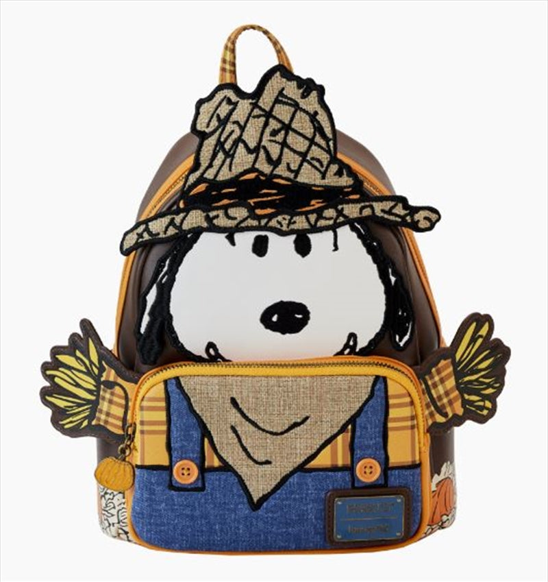 Loungefly Peanuts - Snoopy Scarecrow Cosplay Mini Backpack