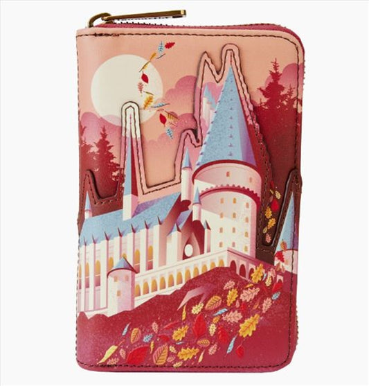 Loungefly Harry Potter - Hogwarts Fall Zip Wallet