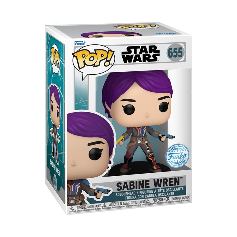 Star Wars: Ahsoka (TV) - Sabine Wren US Exclusive Pop! Vinyl [RS]