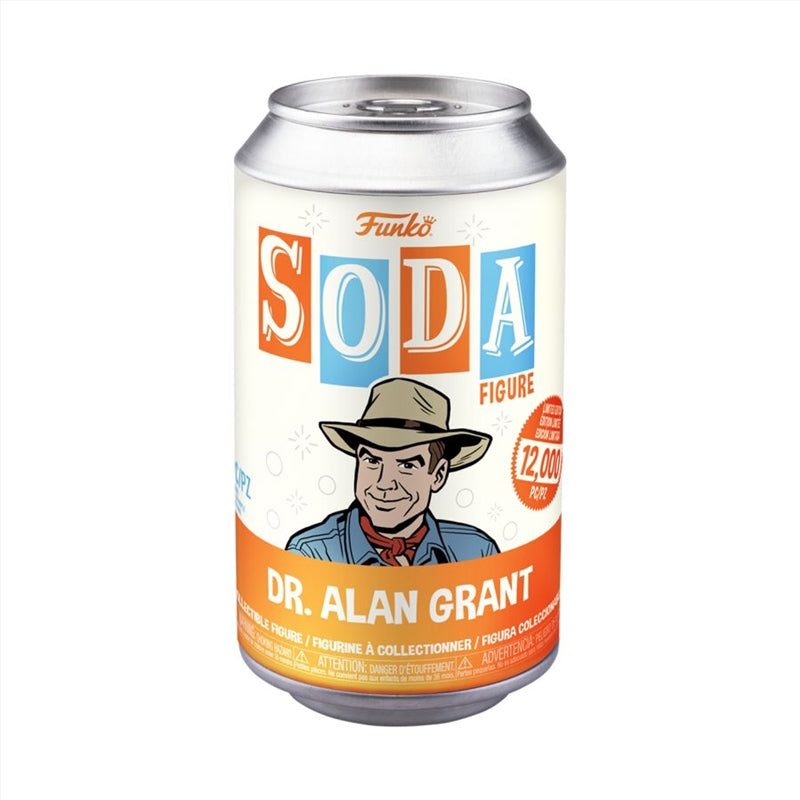 Jurassic Park - Alan Grant (with chase) Vinyl Soda [RS]