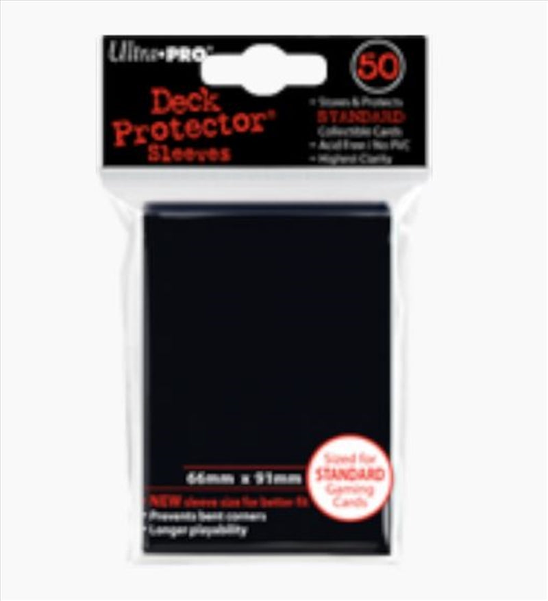 Ultra Pro - Deck Protectors Black (50 Count)