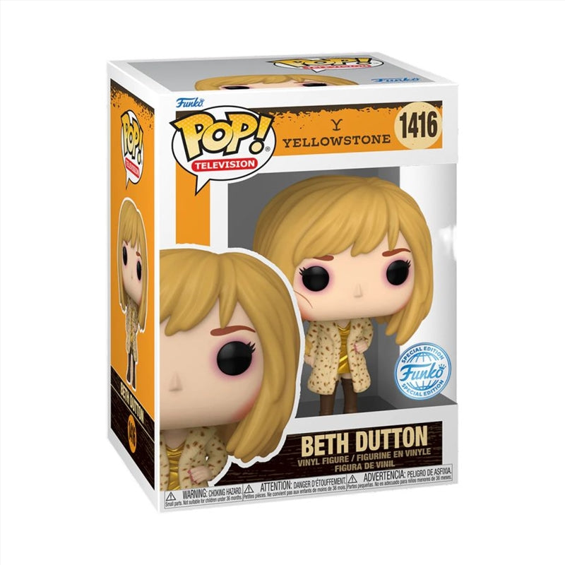 Yellowstone - Beth Wedding Metallic US Exclusive Pop! Vinyl [RS]