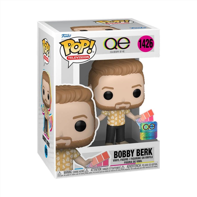 Queer Eye - Bobby Berk Pop! Vinyl