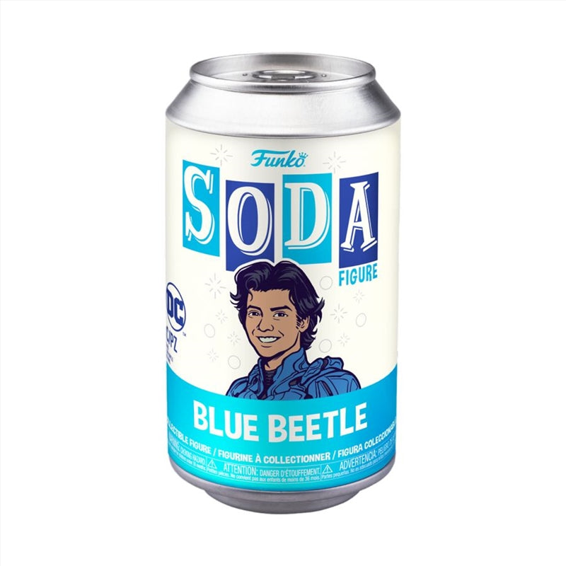 Blue Beetle (2023) - Blue Beetle Unmasked (with chase) Vinyl US Exclusive Soda [RS]